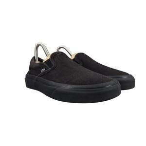 Vans Shoes Womens 6.5 Sneakers Classic Slip On Casual Black Canvas Skate Active